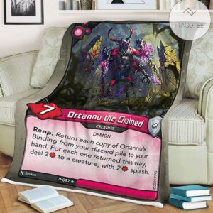 Kf Ortannu The Chained Fleece Blanket