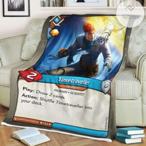 Kf Timetraveller Fleece Blanket