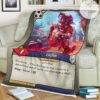 Kf Urchin Fleece Blanket