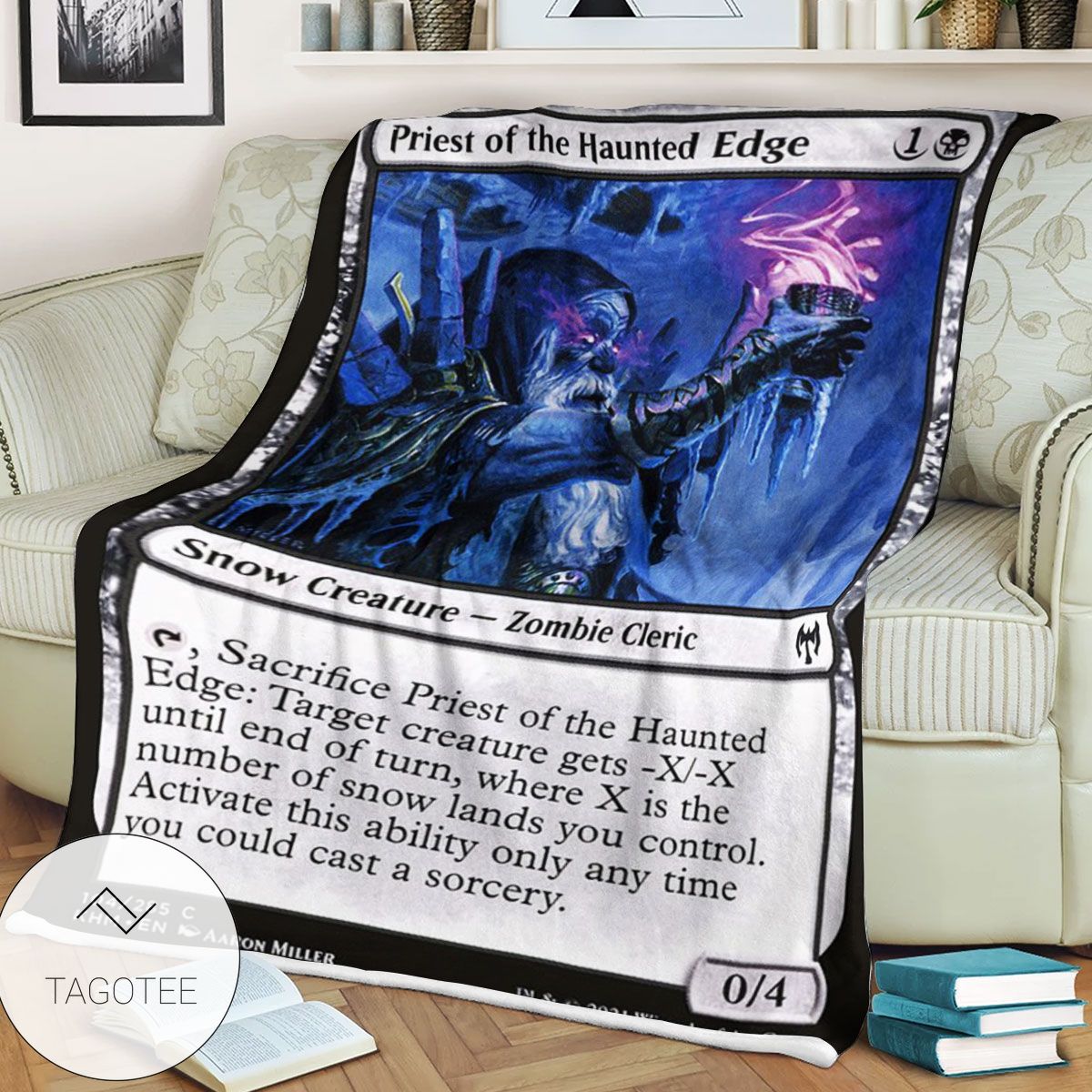 Khm 104 Priest Of The Haunted Edge Mtg Game Magic The Gathering Blanket Khm 104 Priest Of The Haunted Edge Mtg Game Magic The Gathering Blanket