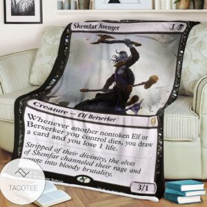 Khm 109 Skemfar Avenger Mtg Game Magic The Gathering Blanket