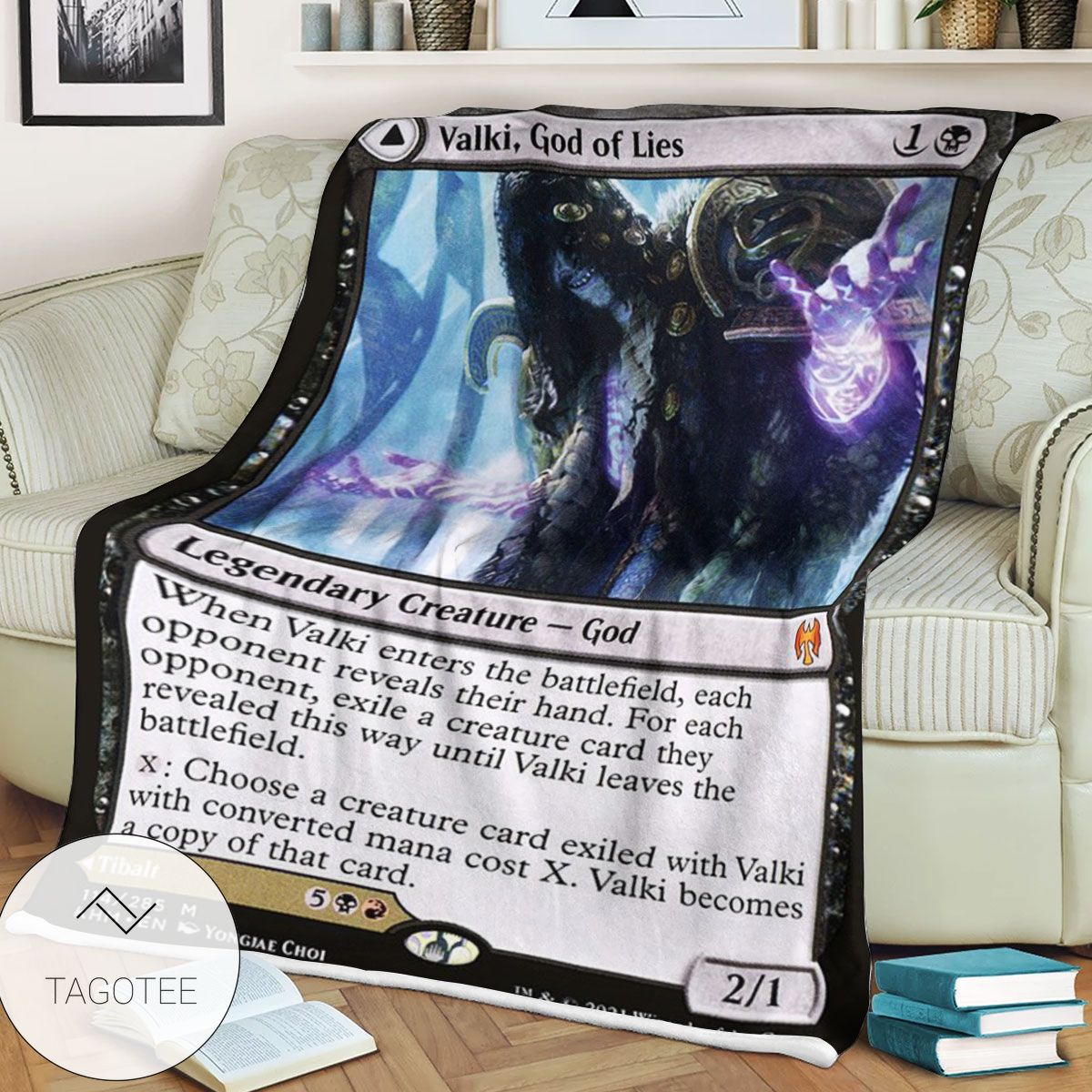 Khm 114 Valki God Of Lies Mtg Game Magic The Gathering Blanket Khm 114 Valki God Of Lies Mtg Game Magic The Gathering Blanket