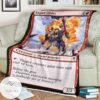 Khm 121 Axgard Cavalry Mtg Game Magic The Gathering Blanket