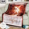 Khm 129 Demon Bolt Mtg Game Magic The Gathering Blanket