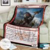 Khm 130 Doomskar Titan Mtg Game Magic The Gathering Blanket