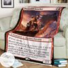 Khm 131 Dragonkin Berserker Mtg Game Magic The Gathering Blanket