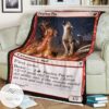 Khm 136 Fearless Pup Mtg Game Magic The Gathering Blanket