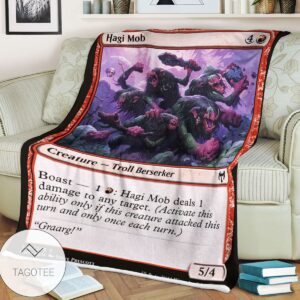 Khm 140 Hagi Mob Mtg Game Magic The Gathering Blanket