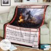 Khm 141 Immersturm Raider Mtg Game Magic The Gathering Blanket