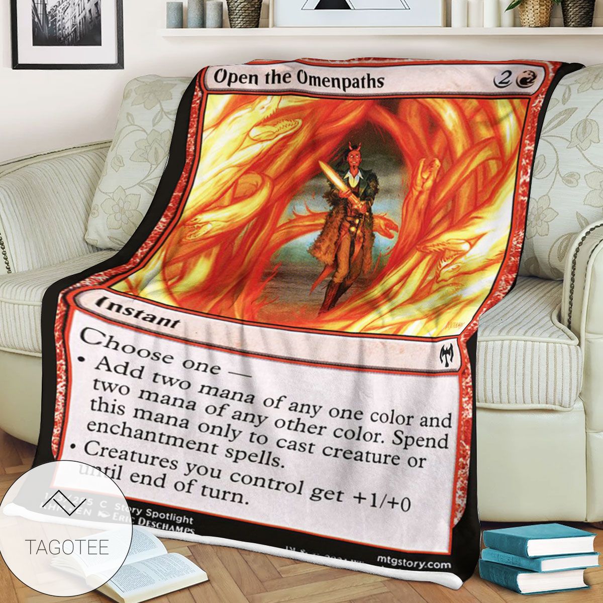 Khm 143 Open The Omenpaths Mtg Game Magic The Gathering Blanket Khm 143 Open The Omenpaths Mtg Game Magic The Gathering Blanket
