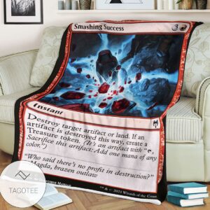 Khm 151 Smashing Success Mtg Game Magic The Gathering Blanket
