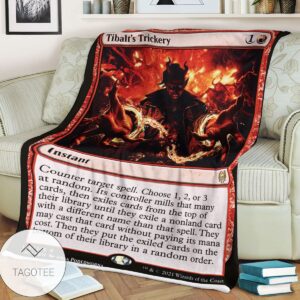 Khm 153 Tibalt S Trickery Mtg Game Magic The Gathering Blanket