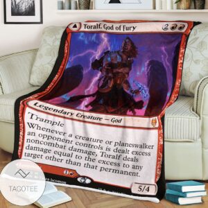 Khm 154 Toralf God Of Fury Mtg Game Magic The Gathering Blanket