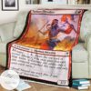 Khm 157 Tuskeri Firewalker Mtg Game Magic The Gathering Blanket