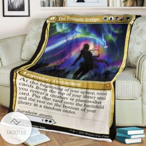 Khm 168 The Prismatic Bridge Mtg Game Magic The Gathering Blanket
