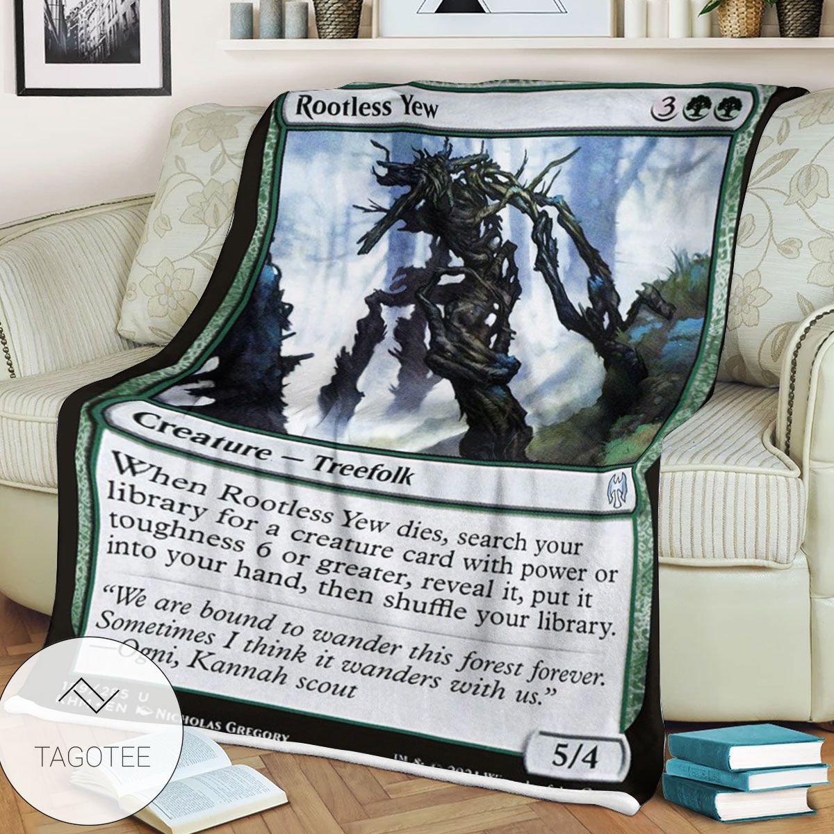 Khm 189 Rootless Yew Mtg Game Magic The Gathering Blanket Khm 189 Rootless Yew Mtg Game Magic The Gathering Blanket