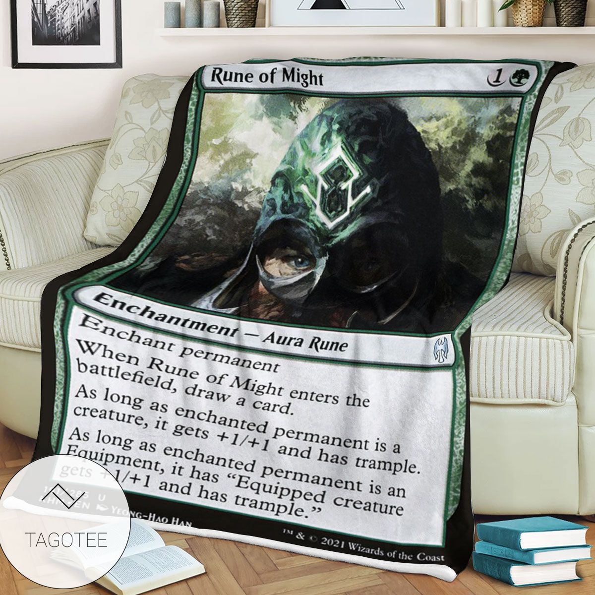 Khm 191 Rune Of Might Mtg Game Magic The Gathering Blanket Khm 191 Rune Of Might Mtg Game Magic The Gathering Blanket