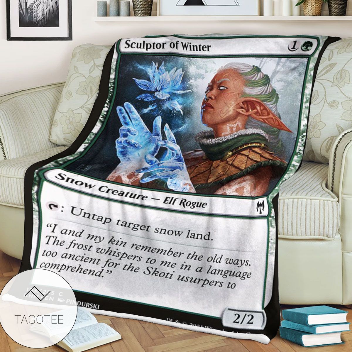 Khm 193 Sculptor Of Winter Mtg Game Magic The Gathering Blanket Khm 193 Sculptor Of Winter Mtg Game Magic The Gathering Blanket