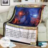 Khm 200 Aegar The Freezing Flame Mtg Game Magic The Gathering Blanket