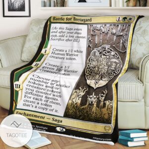 Khm 203 Battle For Bretagard Mtg Game Magic The Gathering Blanket