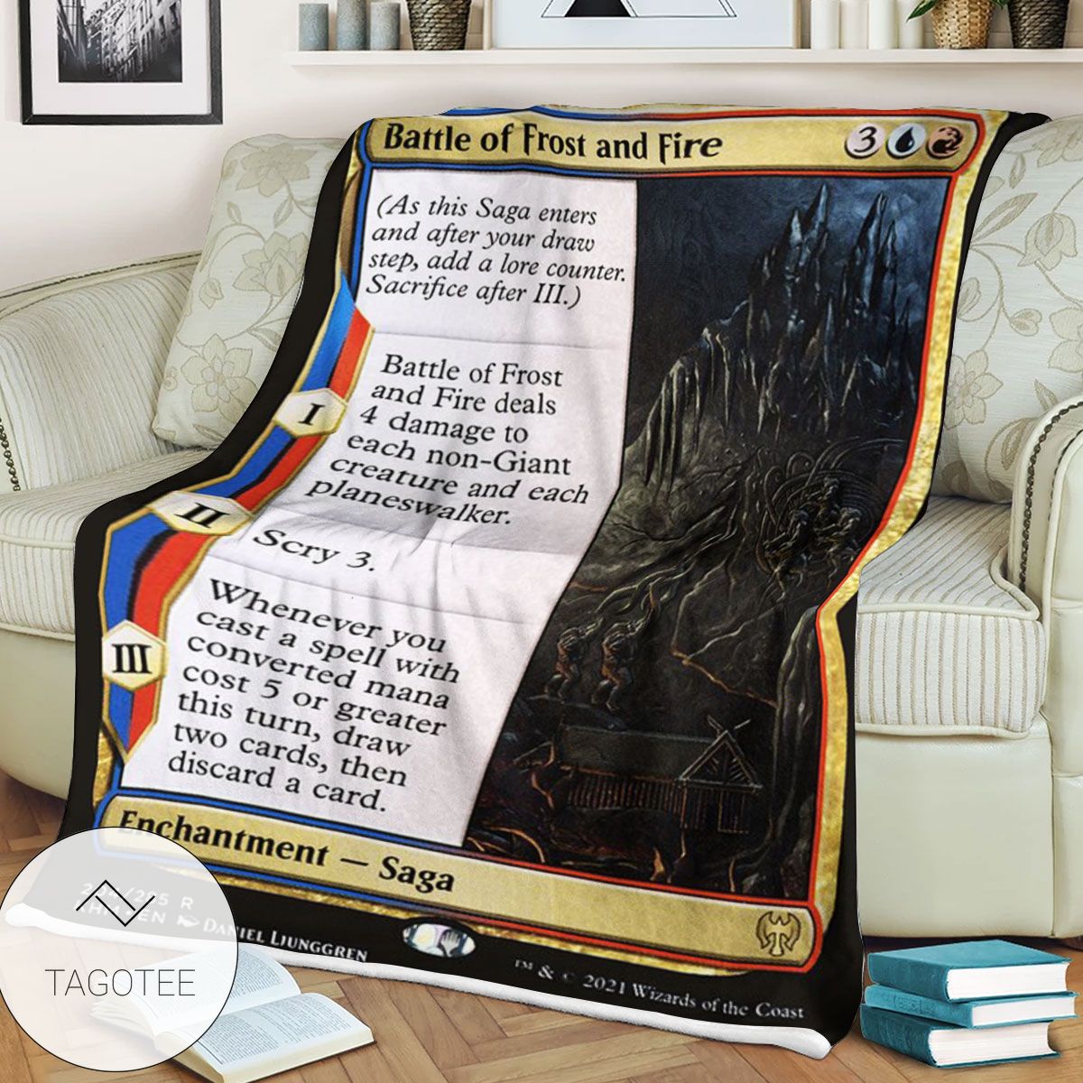 Khm 204 Battle Of Frost And Fire Mtg Game Magic The Gathering Blanket Khm 204 Battle Of Frost And Fire Mtg Game Magic The Gathering Blanket