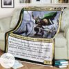 Khm 222 Maja Bretagard Protector Mtg Game Magic The Gathering Blanket