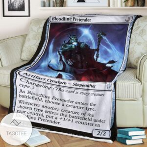 Khm 235 Bloodline Pretender Mtg Game Magic The Gathering Blanket