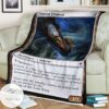 Khm 238 Funeral Longboat Mtg Game Magic The Gathering Blanket
