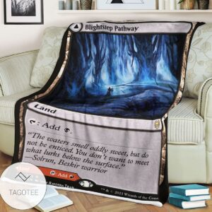 Khm 252 Blightstep Pathway Mtg Game Magic The Gathering Blanket