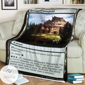 Khm 253 Bretagard Stronghold Mtg Game Magic The Gathering Blanket