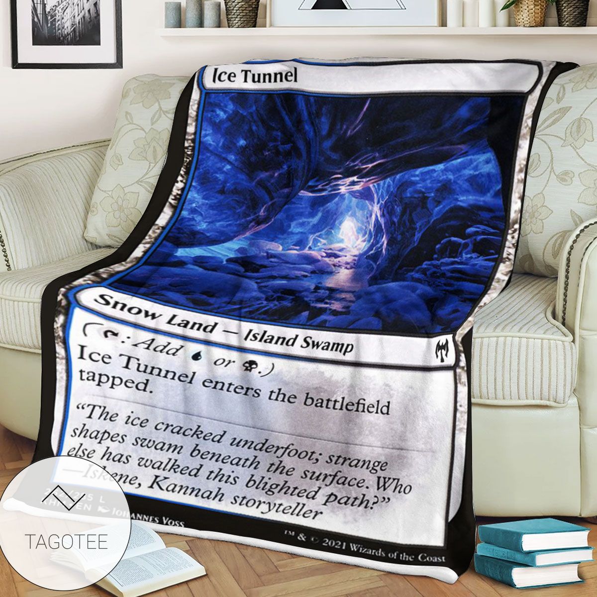 Khm 262 Ice Tunnel Mtg Game Magic The Gathering Blanket Khm 262 Ice Tunnel Mtg Game Magic The Gathering Blanket