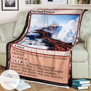 Khm 271 Surtland Frostpyre Mtg Game Magic The Gathering Blanket