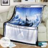 Khm 278 Snow Covered Island Mtg Game Magic The Gathering Blanket