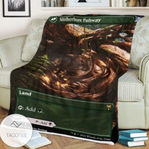 Khm 292 Slitherbore Pathway Mtg Game Magic The Gathering Blanket