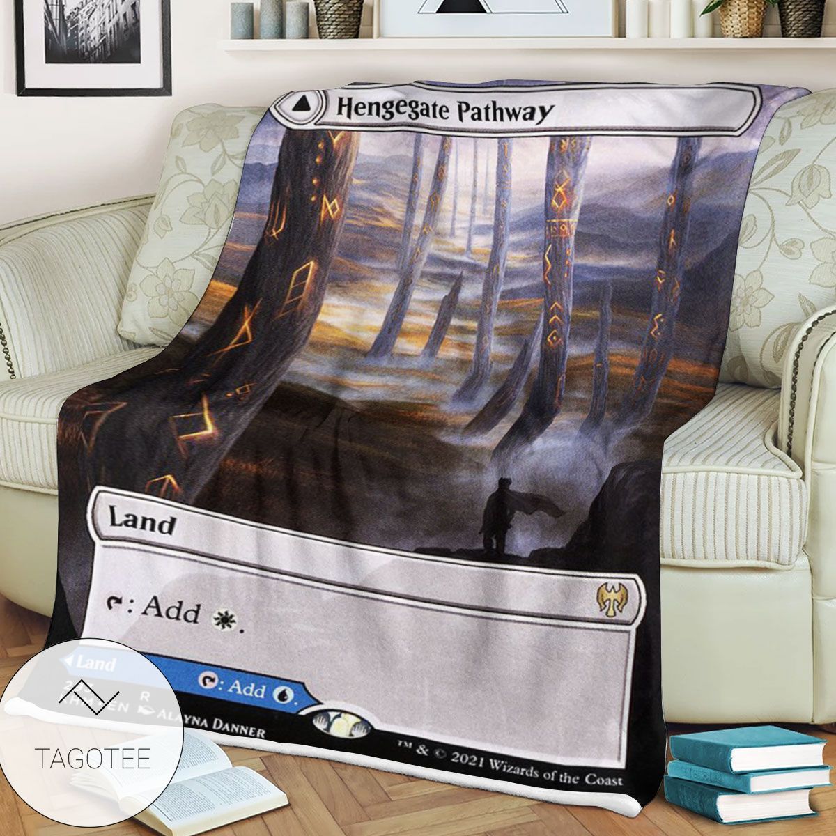 Khm 293 Hengegate Pathway Mtg Game Magic The Gathering Blanket Khm 293 Hengegate Pathway Mtg Game Magic The Gathering Blanket