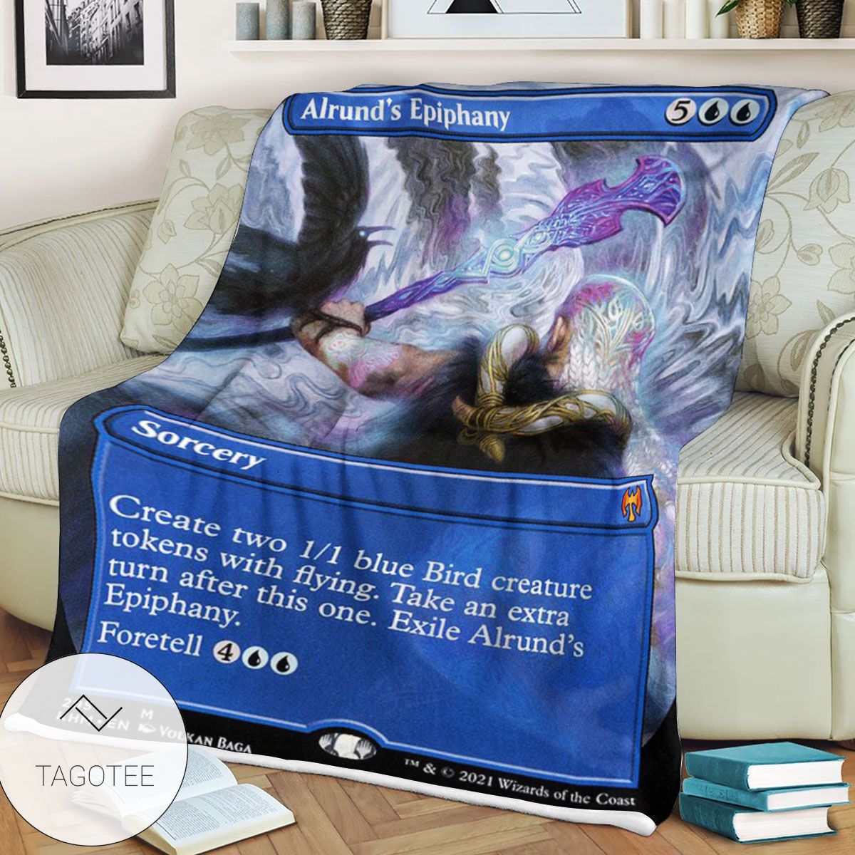 Khm 295 Alrund S Epiphany Mtg Game Magic The Gathering Blanket Khm 295 Alrund S Epiphany Mtg Game Magic The Gathering Blanket