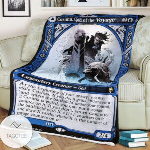 Khm 303 Cosima God Of The Voyage Mtg Game Magic The Gathering Blanket