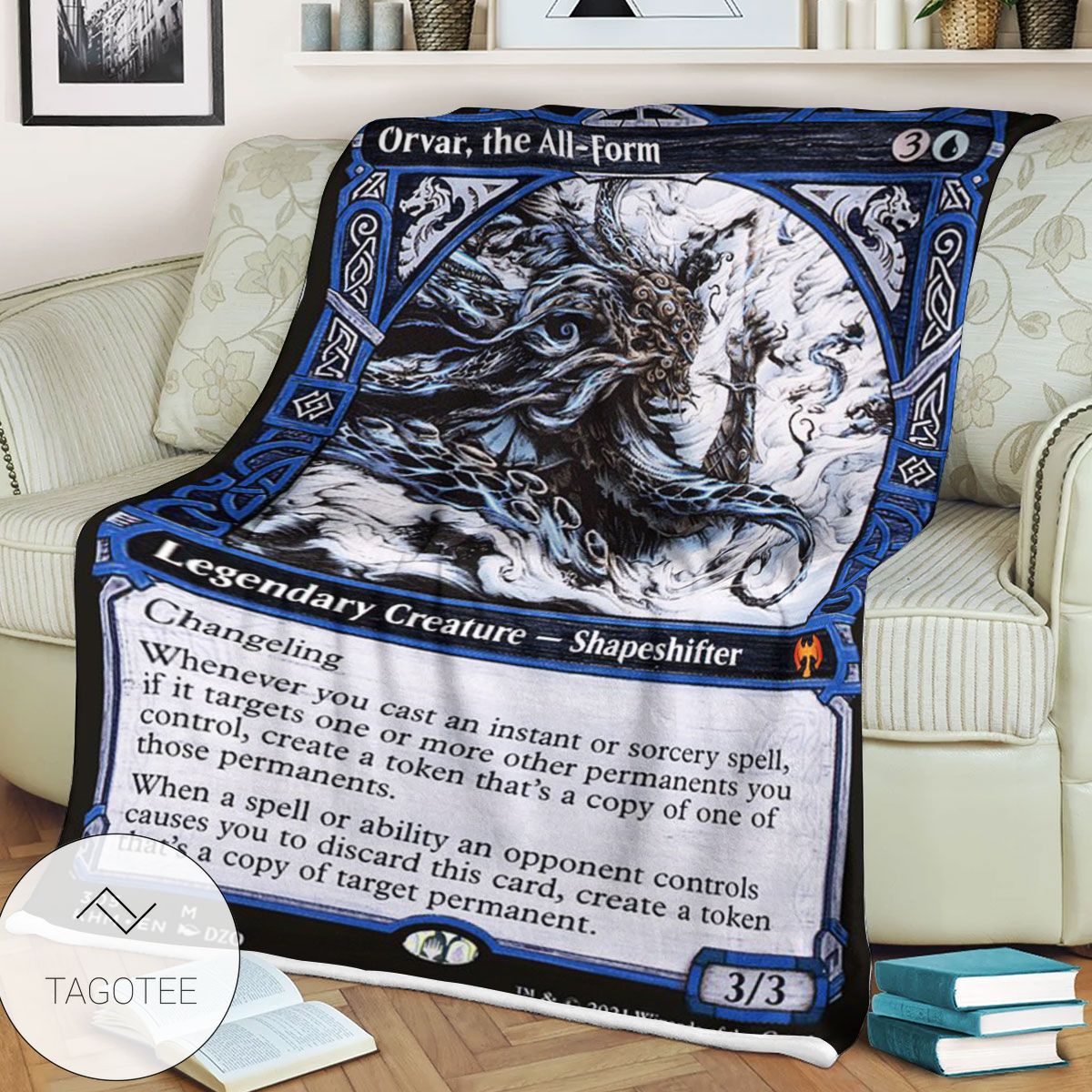 Khm 305 Orvar The All Form Mtg Game Magic The Gathering Blanket Khm 305 Orvar The All Form Mtg Game Magic The Gathering Blanket