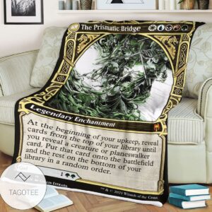 Khm 314 The Prismatic Bridge Mtg Game Magic The Gathering Blanket