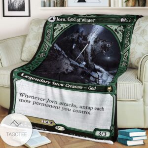Khm 317 Jorn God Of Winter Mtg Game Magic The Gathering Blanket