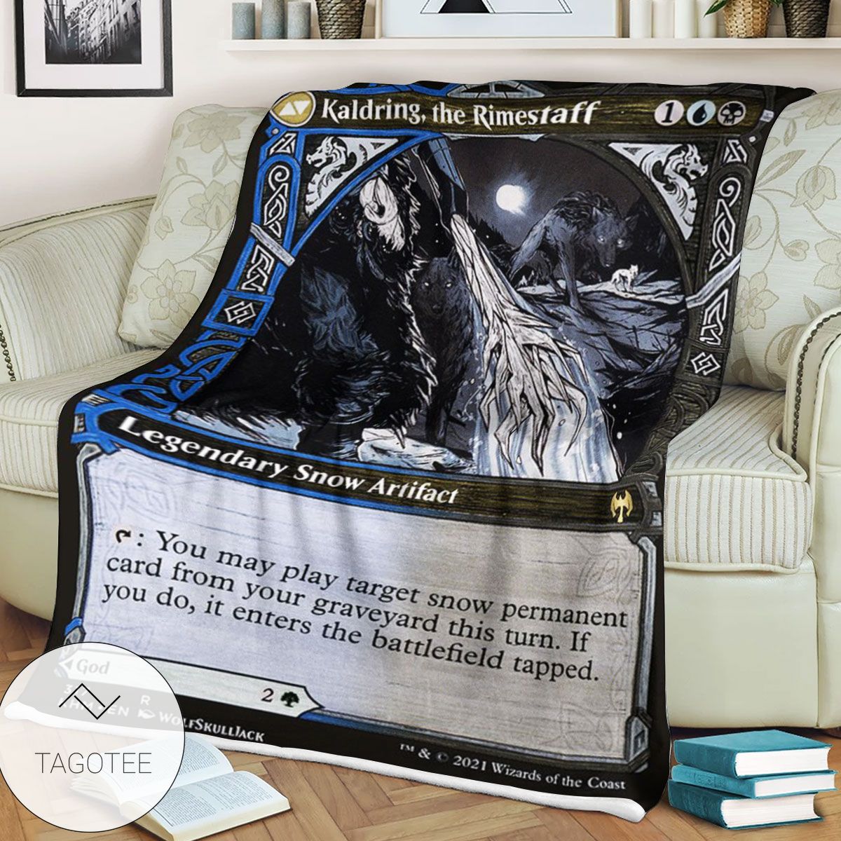 Khm 317 Kaldring The Rimestaff Mtg Game Magic The Gathering Blanket Khm 317 Kaldring The Rimestaff Mtg Game Magic The Gathering Blanket