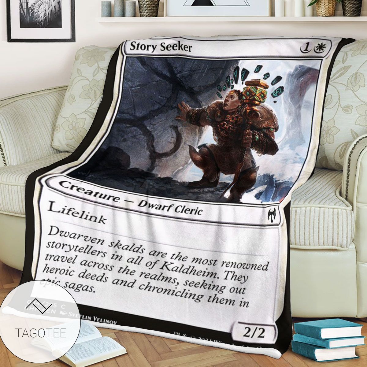 Khm 34 Story Seeker Mtg Game Magic The Gathering Blanket Khm 34 Story Seeker Mtg Game Magic The Gathering Blanket