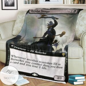 Khm 355 Skemfar Avenger Mtg Game Magic The Gathering Blanket