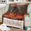 Khm 356 Calamity Bearer Mtg Game Magic The Gathering Blanket