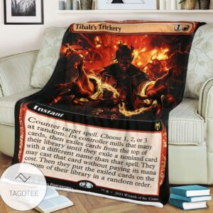 Khm 360 Tibalt S Trickery Mtg Game Magic The Gathering Blanket