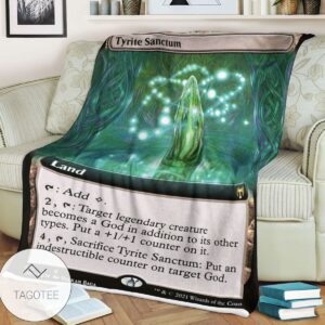 Khm 372 Tyrite Sanctum Mtg Game Magic The Gathering Blanket