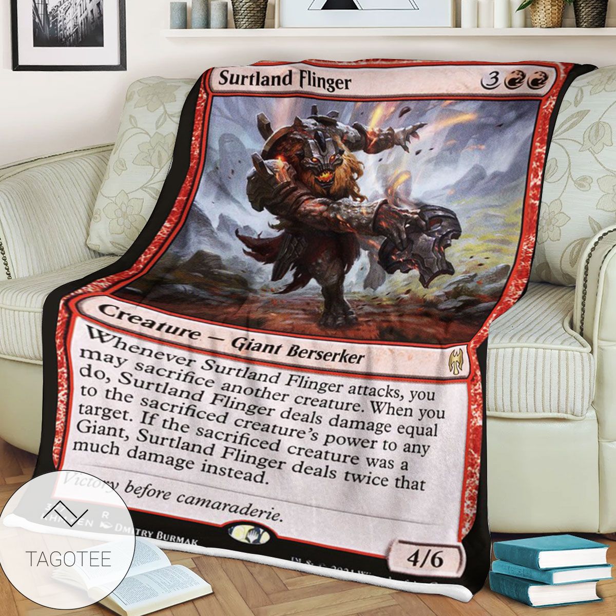 Khm 377 Surtland Flinger Mtg Game Magic The Gathering Blanket Khm 377 Surtland Flinger Mtg Game Magic The Gathering Blanket