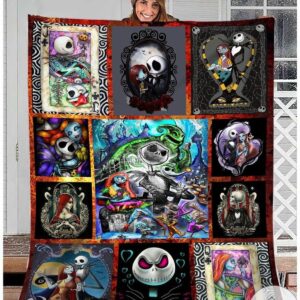 King And Queen Of Halloween Blanket