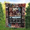 Kiss End Of The Road 48Th Anniversary Blanket