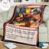 Kld 115 Furious Reprisal Game Mtg Magic The Gathering Fleece Blanket